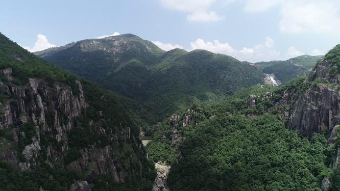 福建省 莆田市 城厢区 常太镇 莒溪村 九龙谷景区 航拍