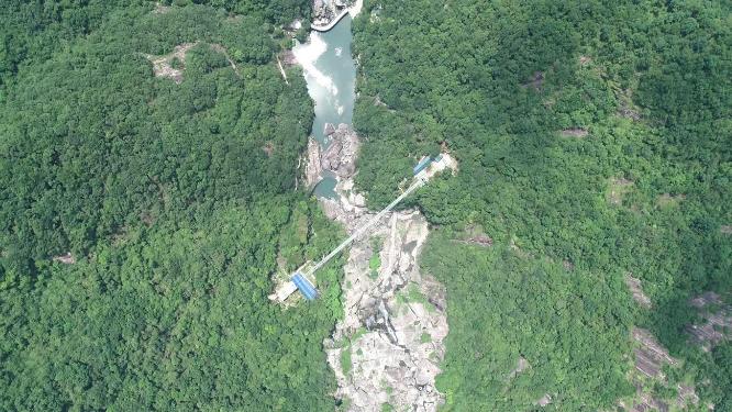 福建省 莆田市 城厢区 常太镇 莒溪村 九龙谷景区 航拍