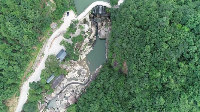 福建省 莆田市 城厢区 常太镇 莒溪村 九龙谷景区 航拍