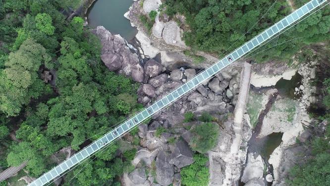 福建省 莆田市 城厢区 常太镇 莒溪村 九龙谷景区 航拍