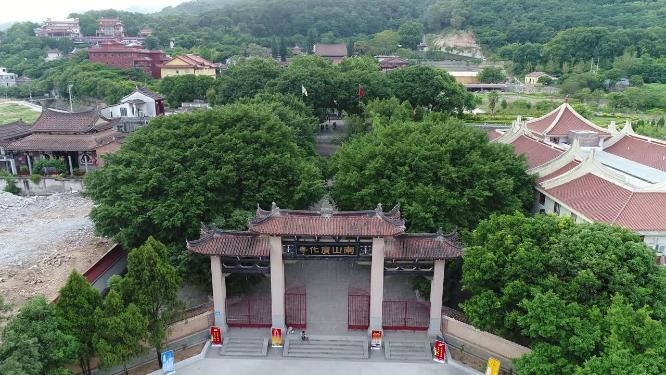 福建省 莆田市 城厢区 广化寺 航拍