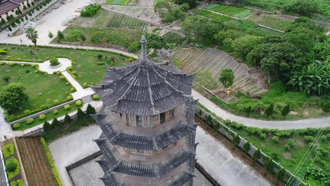 福建省 莆田市 城厢区 广化寺 航拍