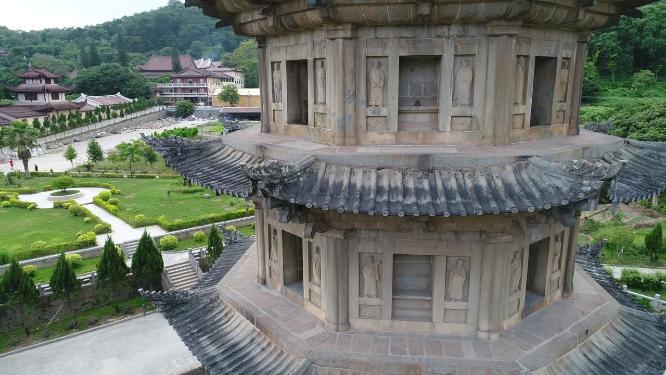 福建省 莆田市 城厢区 广化寺 航拍
