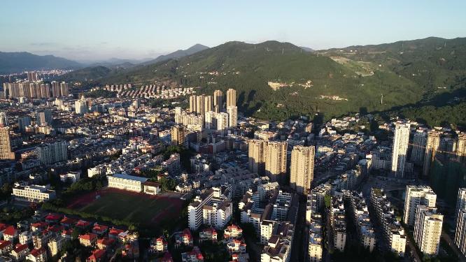 福建省 莆田市 城市航拍