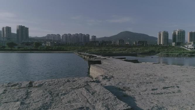 福建省 莆田市 城厢区 木兰溪 木兰陂 水利工程 航拍