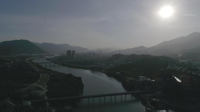 福建省 莆田市 城厢区 木兰溪 木兰陂 水利工程 航拍