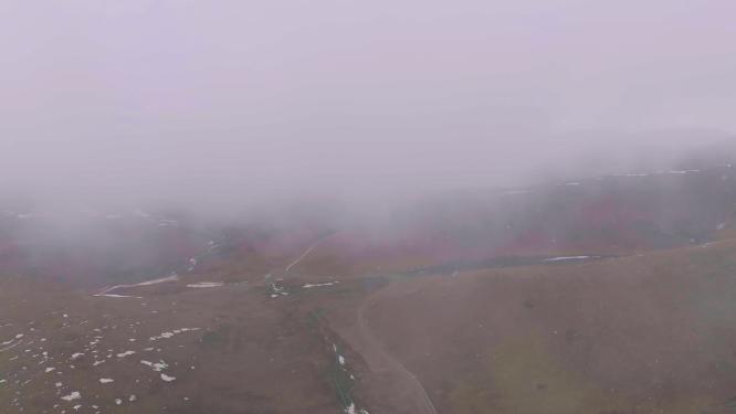 4k航拍四川色达五明佛学院