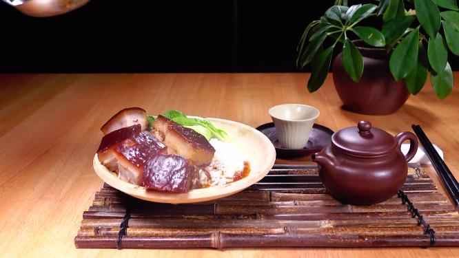 4K红烧肉东坡肉茶饭盖浇饭