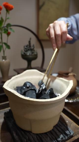 围炉煮茶中式餐厅茶艺茶道