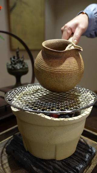 围炉煮茶中式餐厅茶艺茶道