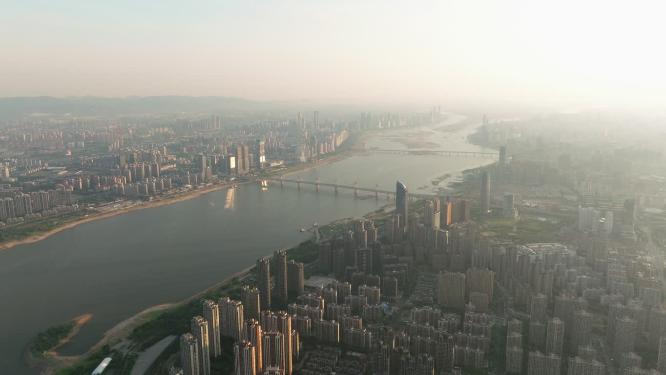 5k南昌城市全景航拍