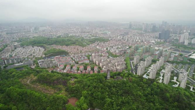 诸暨城南城市航拍