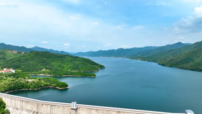 本溪 观音阁水库 御三 旅游目的地 城市 航拍视角 航拍