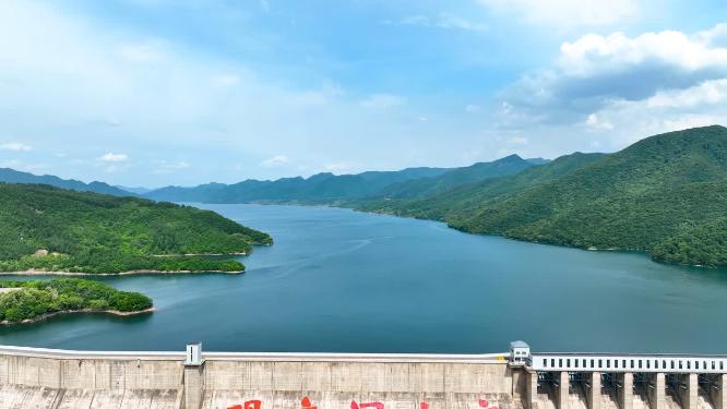本溪 观音阁水库 御三 旅游目的地 城市 航拍视角 航拍