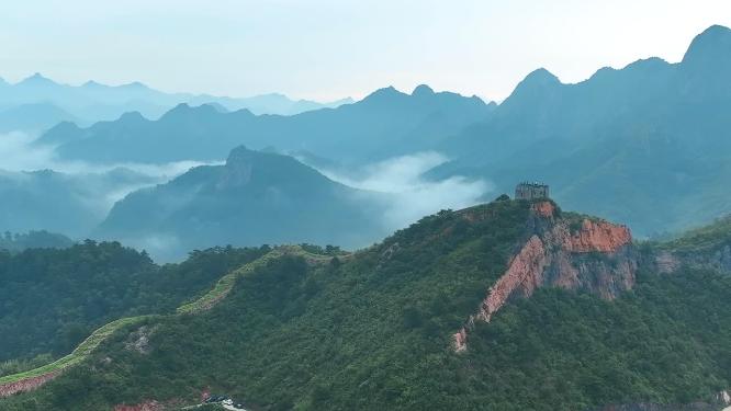 绥中 锥子山长城 长城 自然 风景 山 旅行