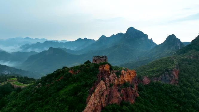 绥中 锥子山长城 长城 自然 风景 山 旅行