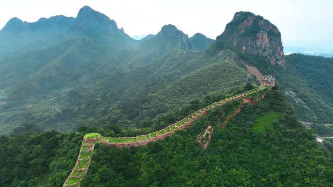 绥中 锥子山长城 长城 自然 风景 山 旅行