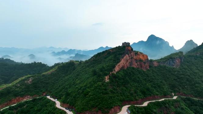 绥中 锥子山长城 长城 自然 风景 山 旅行