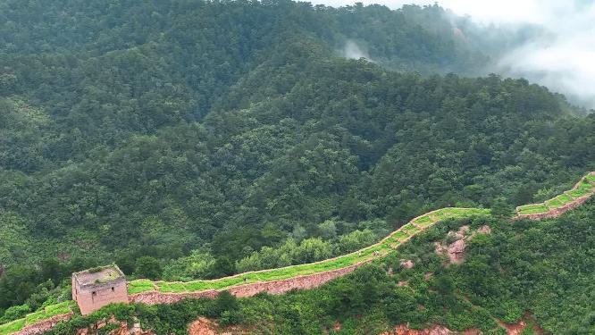 绥中 锥子山长城 长城 自然 风景 山 旅行