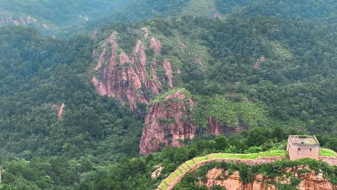 绥中 锥子山长城 长城 自然 风景 山 旅行