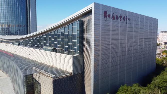 锦州 地标 航拍 科技路 希尔顿