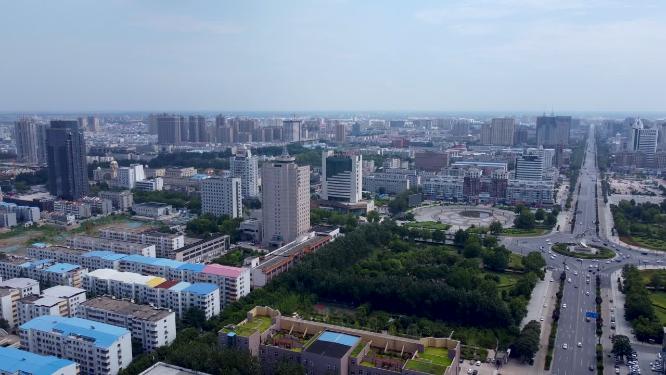 开封 地标 航拍 