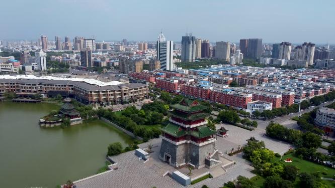 开封 地标 航拍