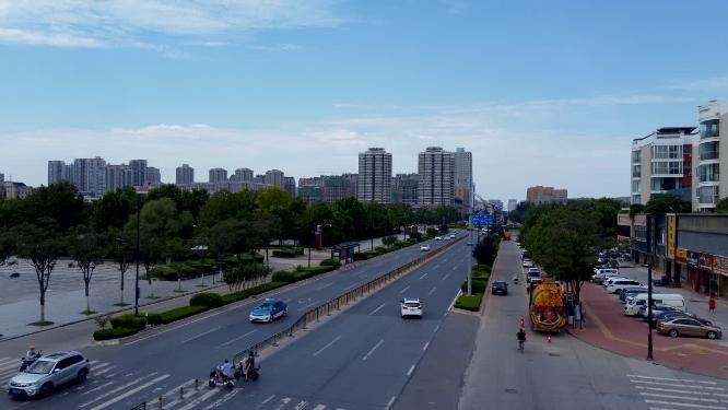 开封 地标 航拍 