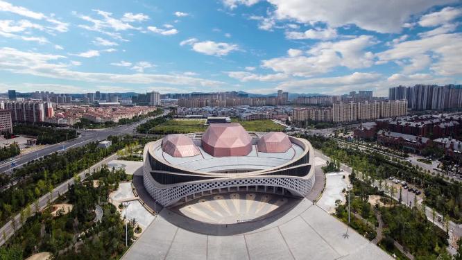 昆明 地标 航拍 五华区 东风广场 北京路 东风东路 金牛公园 Skp 青年路 