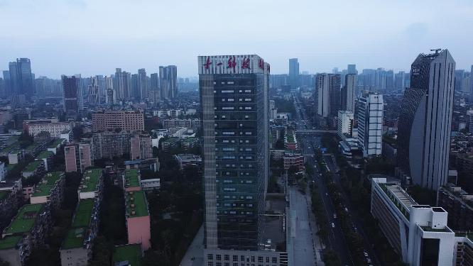 成都 地标 航拍