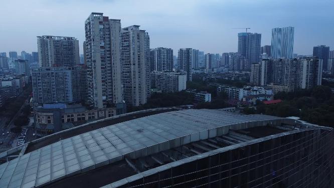 成都 地标 航拍