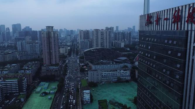 成都 地标 航拍