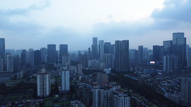 成都 地标 航拍