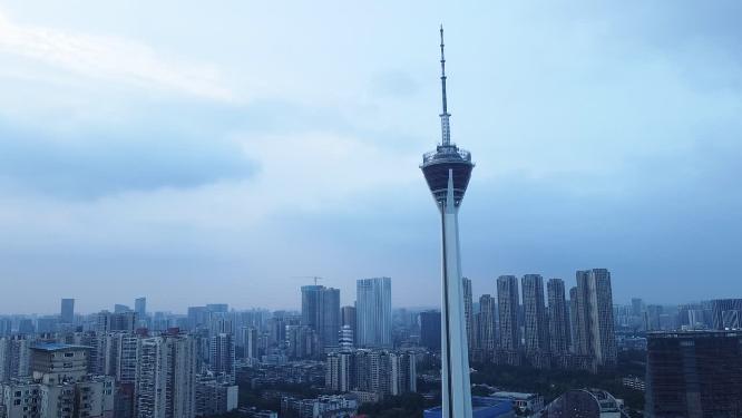 成都 地标 航拍