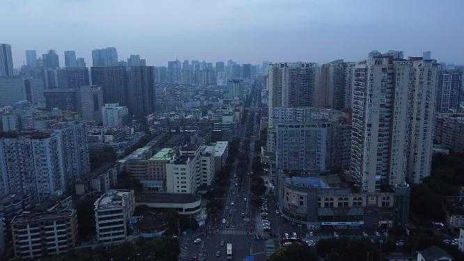 成都 地标 航拍