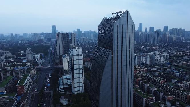 成都 地标 航拍