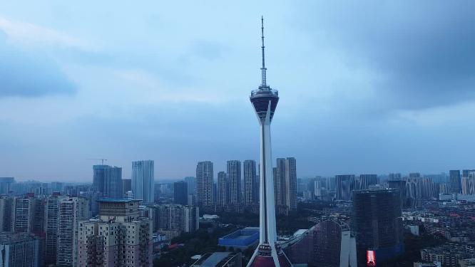 成都 地标 航拍