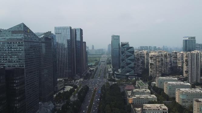 成都 地标 航拍