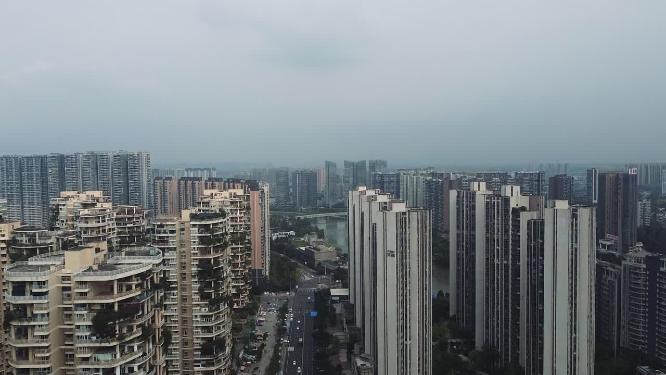 成都 地标 航拍