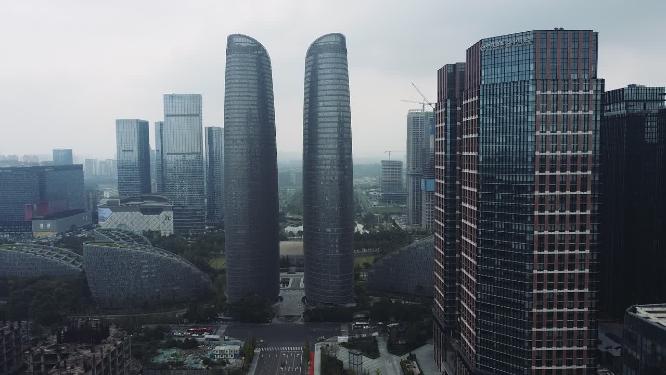 成都 地标 航拍