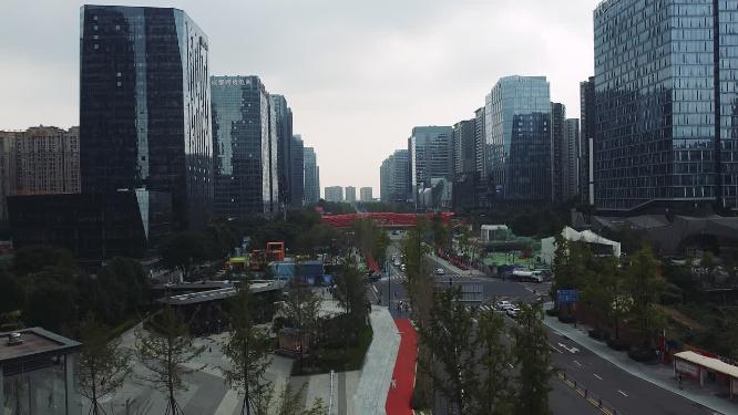 成都 地标 航拍