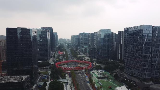 成都 地标 航拍