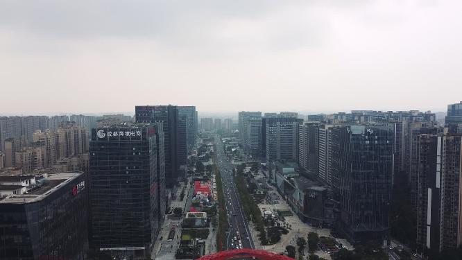 成都 地标 航拍