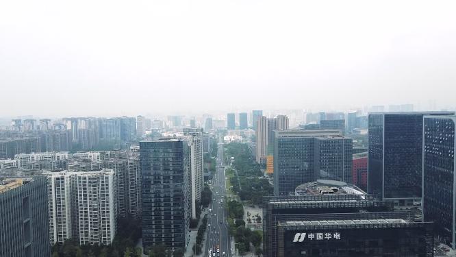 成都 地标 航拍