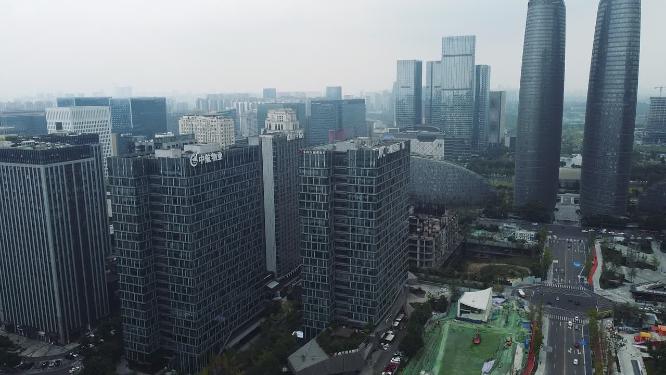 成都 地标 航拍