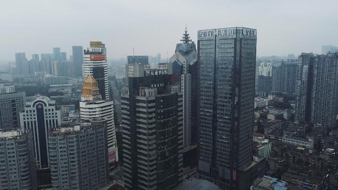 成都 地标 航拍