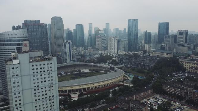 成都 地标 航拍