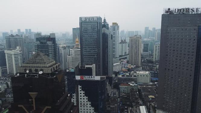 成都 地标 航拍