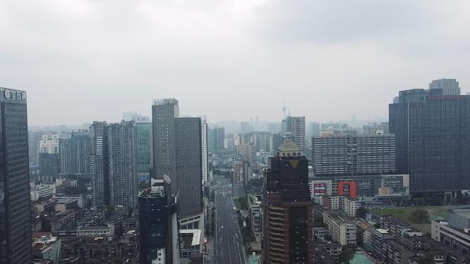 成都 地标 航拍
