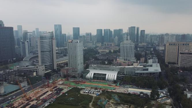成都 地标 航拍